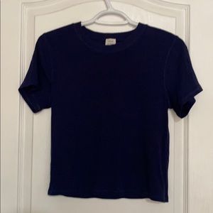 Navy Blue Wilfred Short Top
